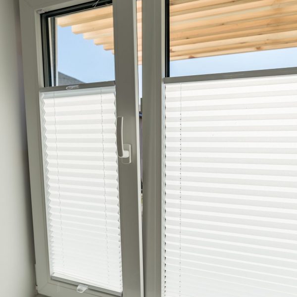 Access Tilt & Turn Window with pleated blinds